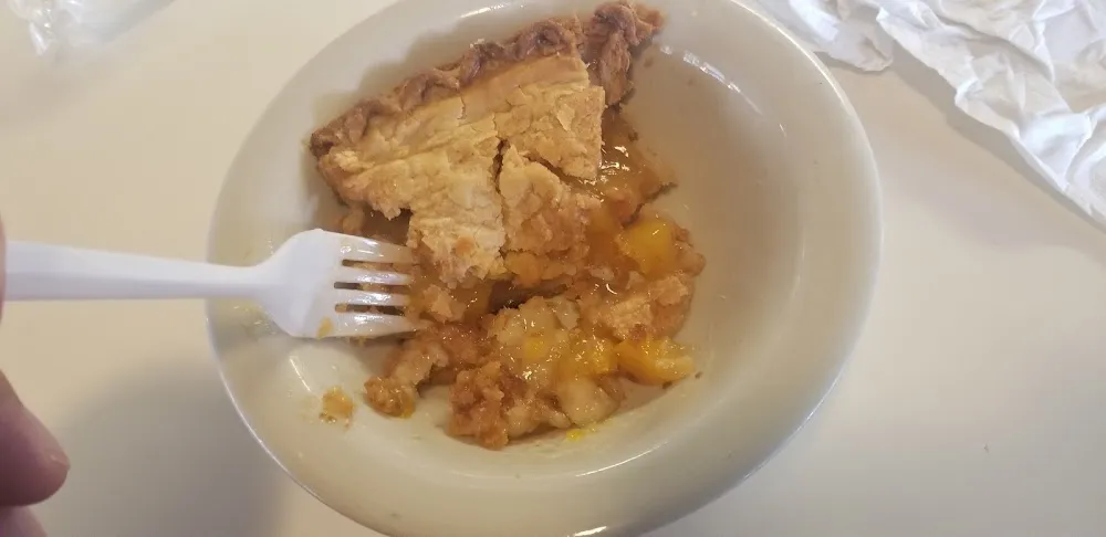 Homemade Peach Pie